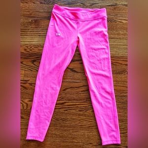 Under Armour Pink Leggings YLG